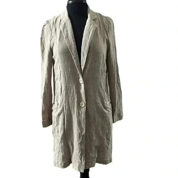 Mystree Linen Feel Jacket Size S - Picture 1 of 7